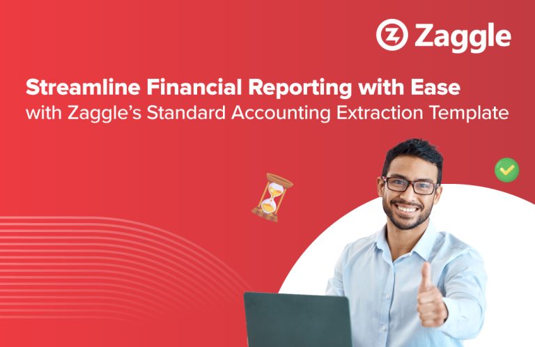 Financial Reporting with Zaggle’s Standard Accounting Extraction Template